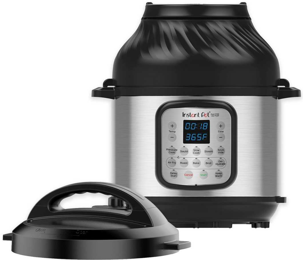 Instant Pot 8Qt Duo Crisp 11-in-1 Electric Pressure Cooker Air Fryer 140-0021-01