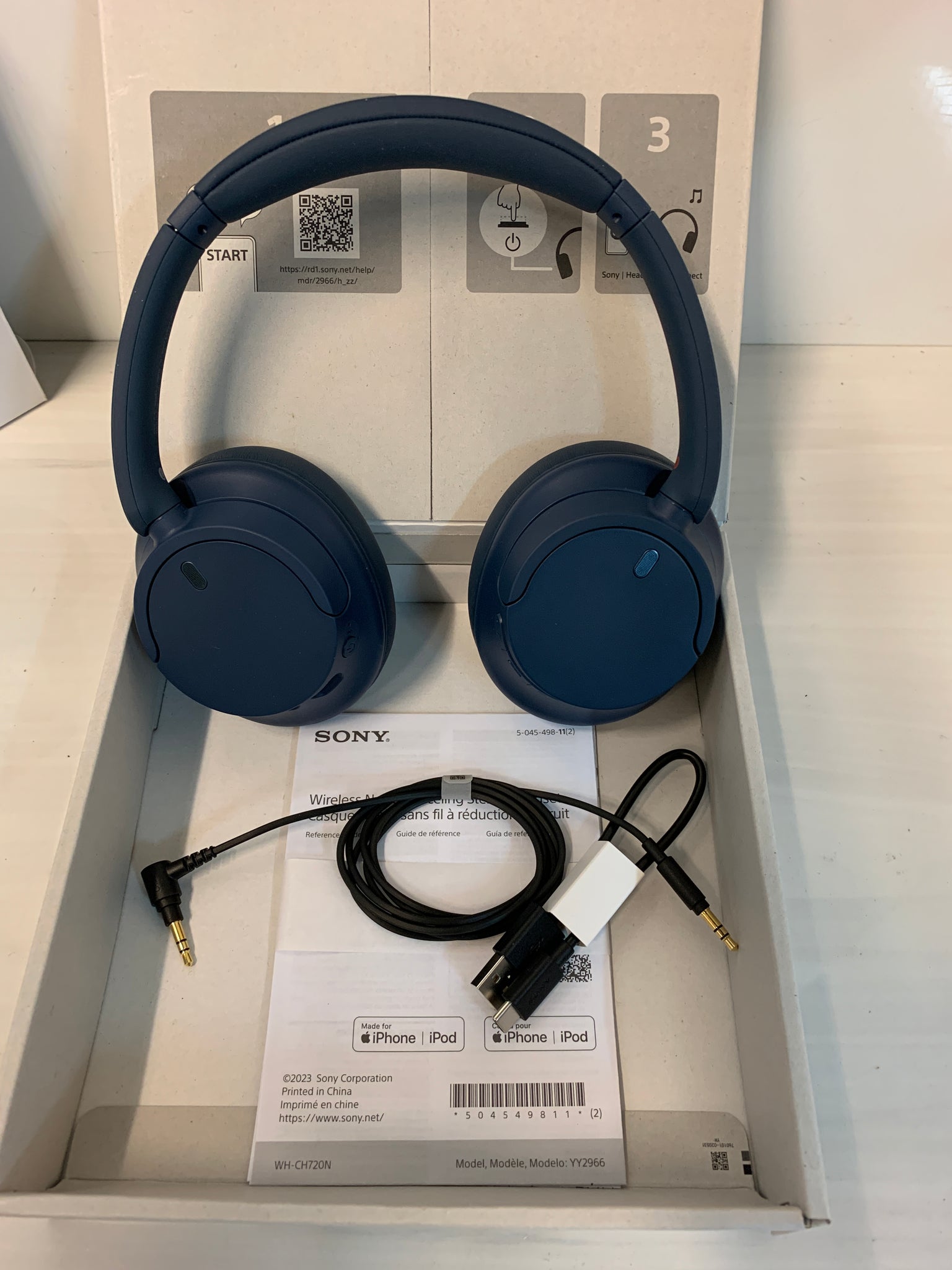 SONY WH-CH720N ノイズキャンセリング Bluetooth ブルー Amazon.com: Sony - WH-CH720N Wireless Noise Canceling