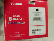 Load image into Gallery viewer, Canon EOS Rebel SL3 24.1MP Digital Camera Kit EF-S 18-55mm f/4-5.6 IS STM Lens
