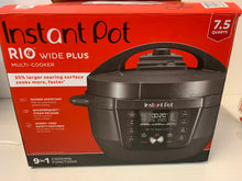 Load image into Gallery viewer, Instant Pot RIO Wide Plus 7.5 Quart Multi-Cooker 9-in-1 WhisperQuiet 113-1020-01
