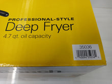 Load image into Gallery viewer, Hamilton Beach 35036 Professional Style Deep Fryer 4.7 Quart 12 Cup 2 Baskets
