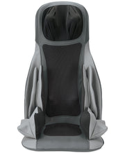 Load image into Gallery viewer, Brookstone C7 Shiatsu Massging Seat Topper Gray B-MCS-1100HJ

