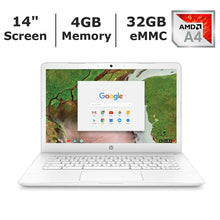 Load image into Gallery viewer, Hp Chromebook 14-db0061cl 14&quot; AMD Dual Core A4-9120C 2.2Ghz 4GB 32GB eMMC
