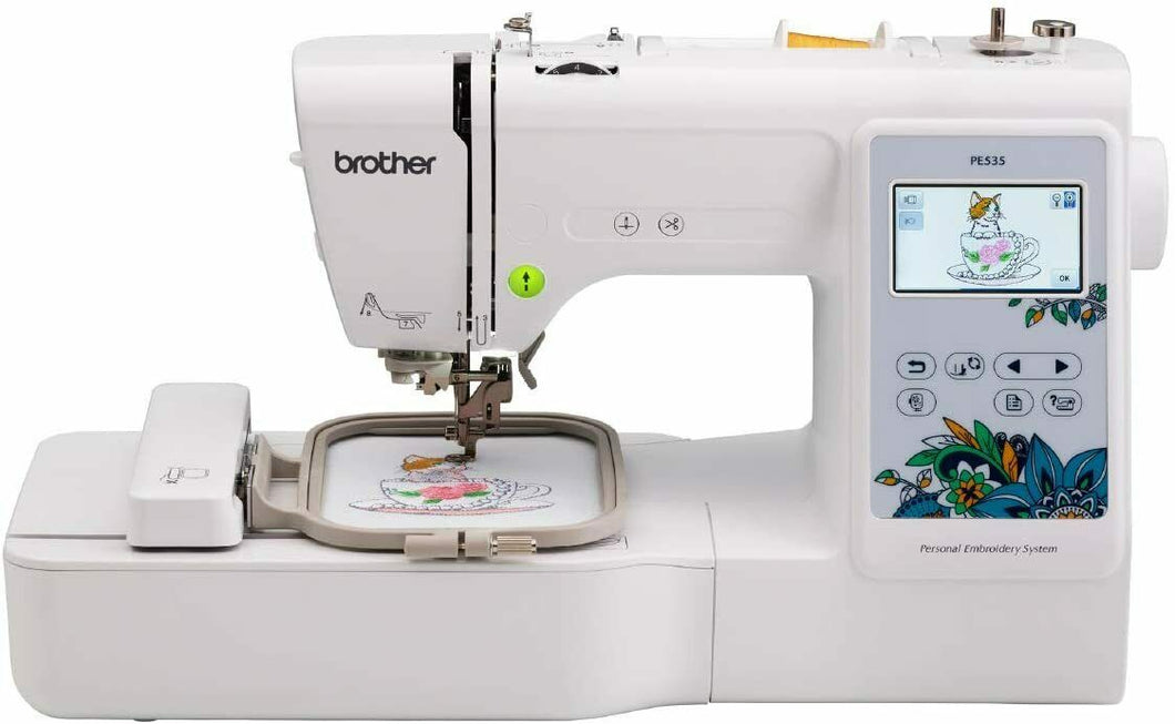 Brother PE535 Sewing and Embroidery LCD Touchscreen Machine