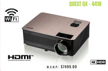 Load image into Gallery viewer, Quest QX Series QX4410 4K Laser Technology Android Smart Projector
