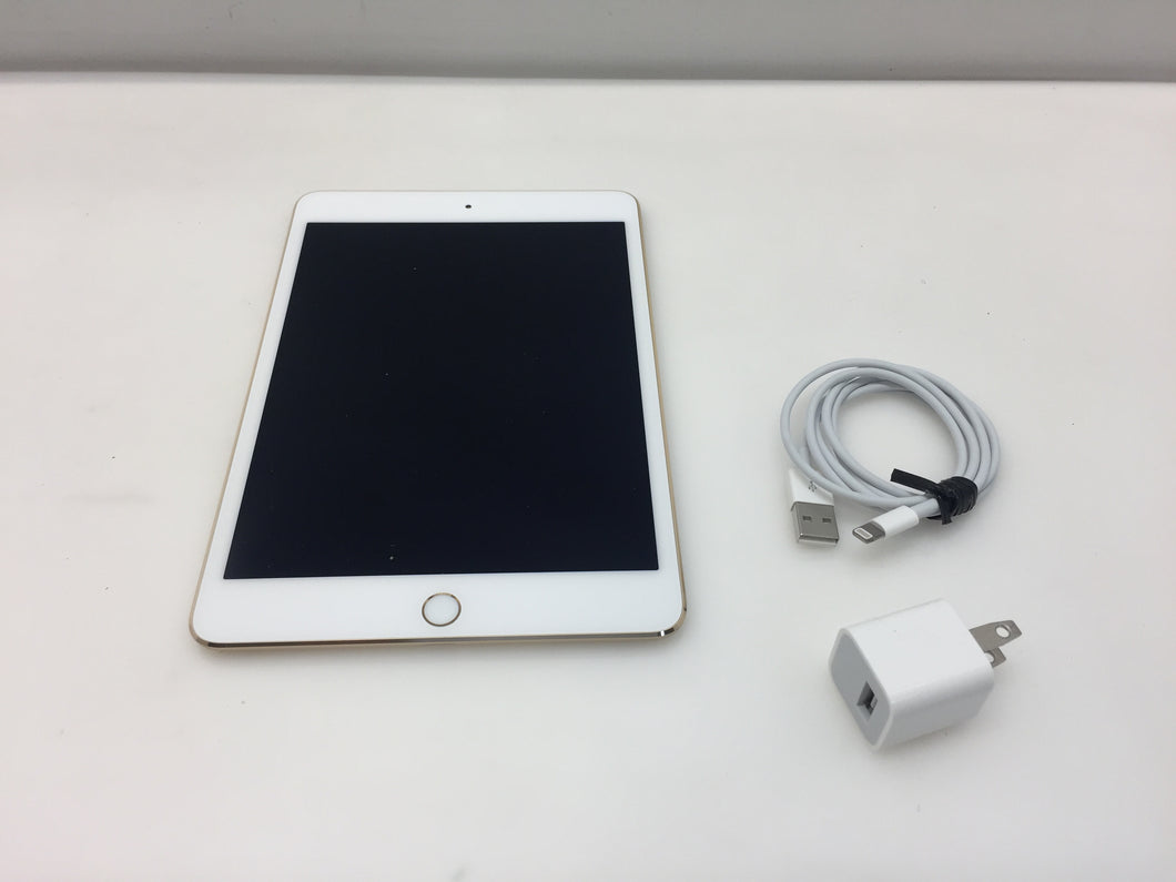 Apple iPad mini 4 128GB, Wi-Fi, 7.9in - Gold Tablet MK9Q2LL/A