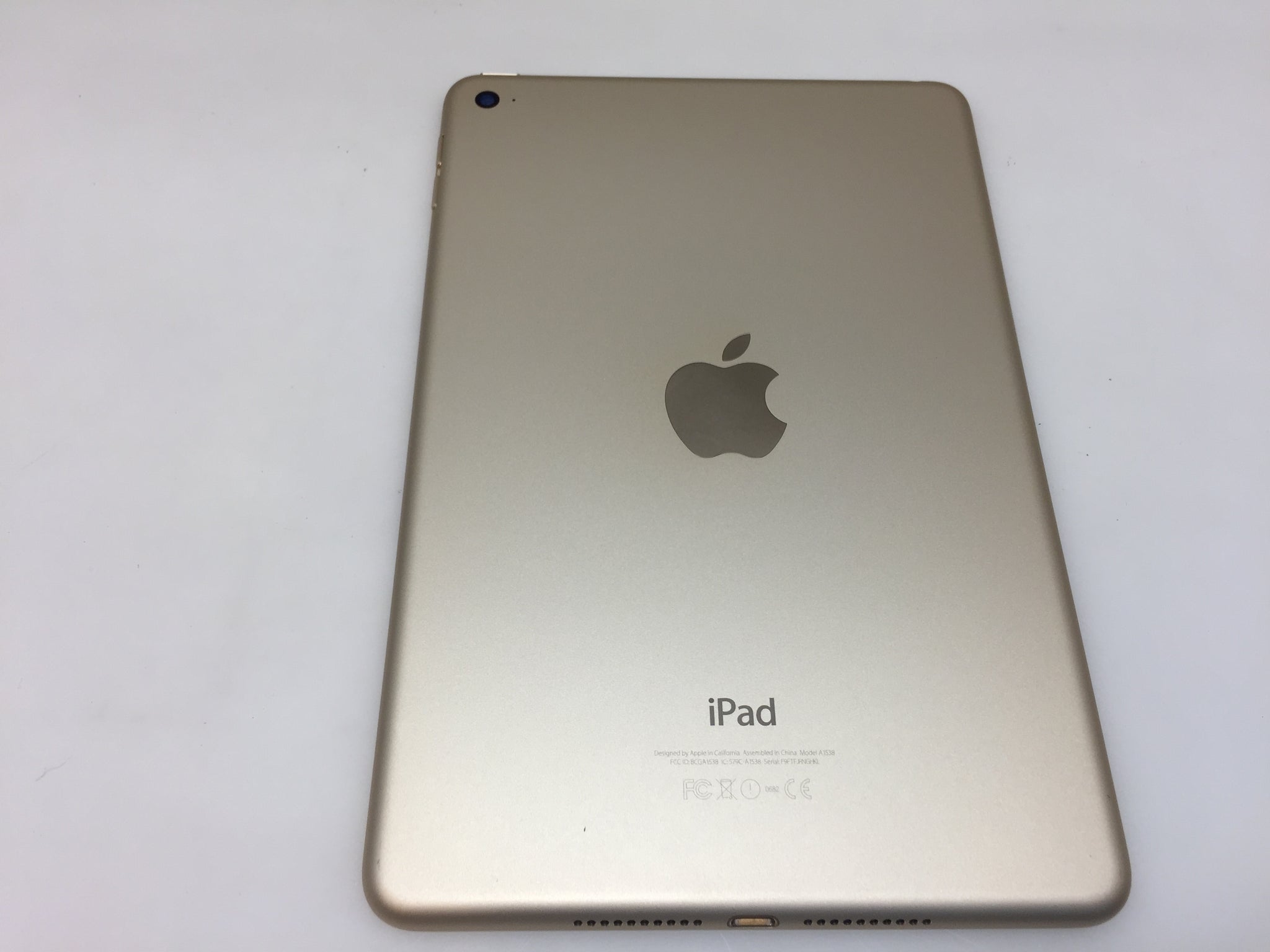 Apple iPad mini 4 128GB, Wi-Fi, 7.9in - Gold Tablet MK9Q2LL/A – NT
