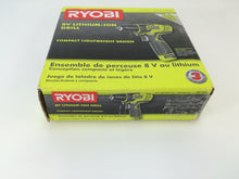 Load image into Gallery viewer, Ryobi HP108L 8-Volt Lithium-Ion Drill Kit

