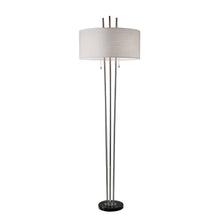 Load image into Gallery viewer, Adesso Anderson 71 in. Brushed Steel Floor Lamp 4073-22
