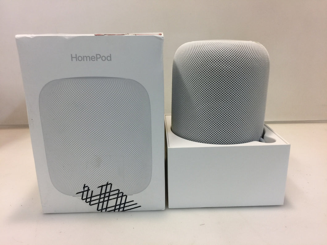 Apple MQHV2LL/A HomePod Voice Enabled Smart Assistant - White