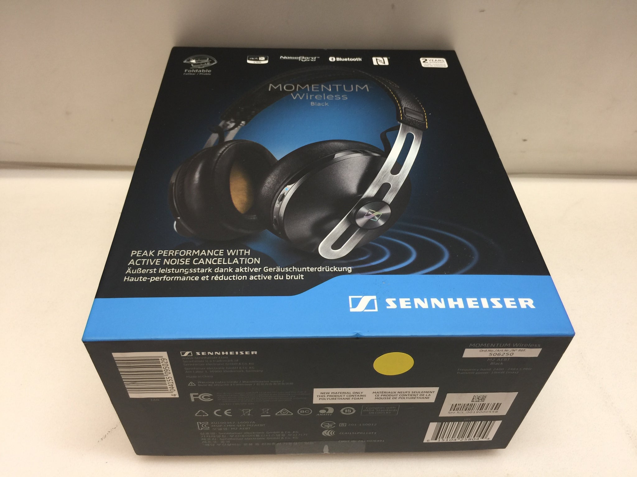 ゼンハイザーmomentum wireless m3aebtxl BLACK Sennheiser Momentum 2.0 Over-ear Wireless (Black) Noise-canceling
