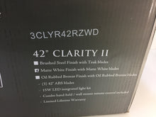 Load image into Gallery viewer, Monte Carlo 3CLYR42RZWD Clarity II 42 in. Rubberized White Ceiling Fan
