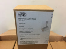 Load image into Gallery viewer, (15) Hampton Bay 1604V-WH 1Light White Dimmable LED Cylinder Track Lighting Kit
