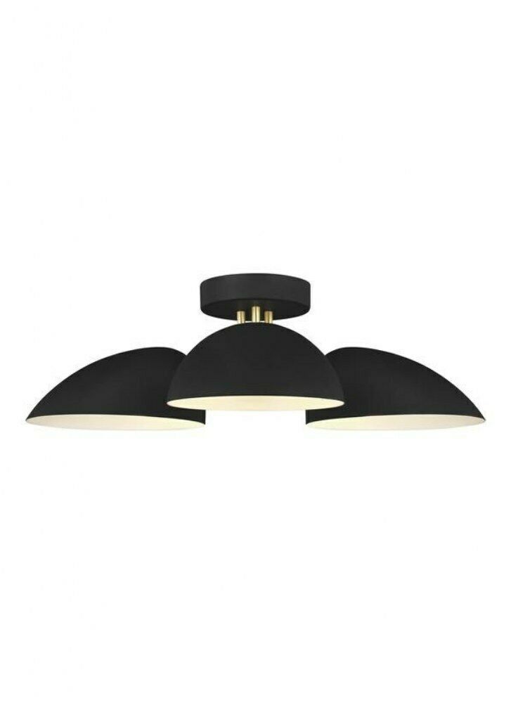 ED Ellen DeGeneres Semi-Flush Mount Ceiling Light EF1023MBK – NT ...