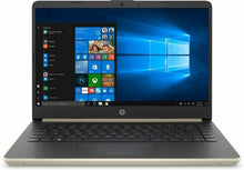 Load image into Gallery viewer, Laptop Hp 14-DQ1038WM 14&quot; Intel i3-1005G1 1.2Ghz 4GB 128GB SSD Win10 Pale Gold
