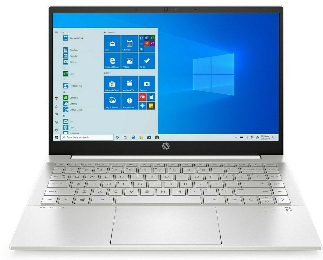 Laptop Hp Pavilion 14-DV0065ST 14 in. Intel i5-1135G7 8GB 256GB SSD Win10 Silver