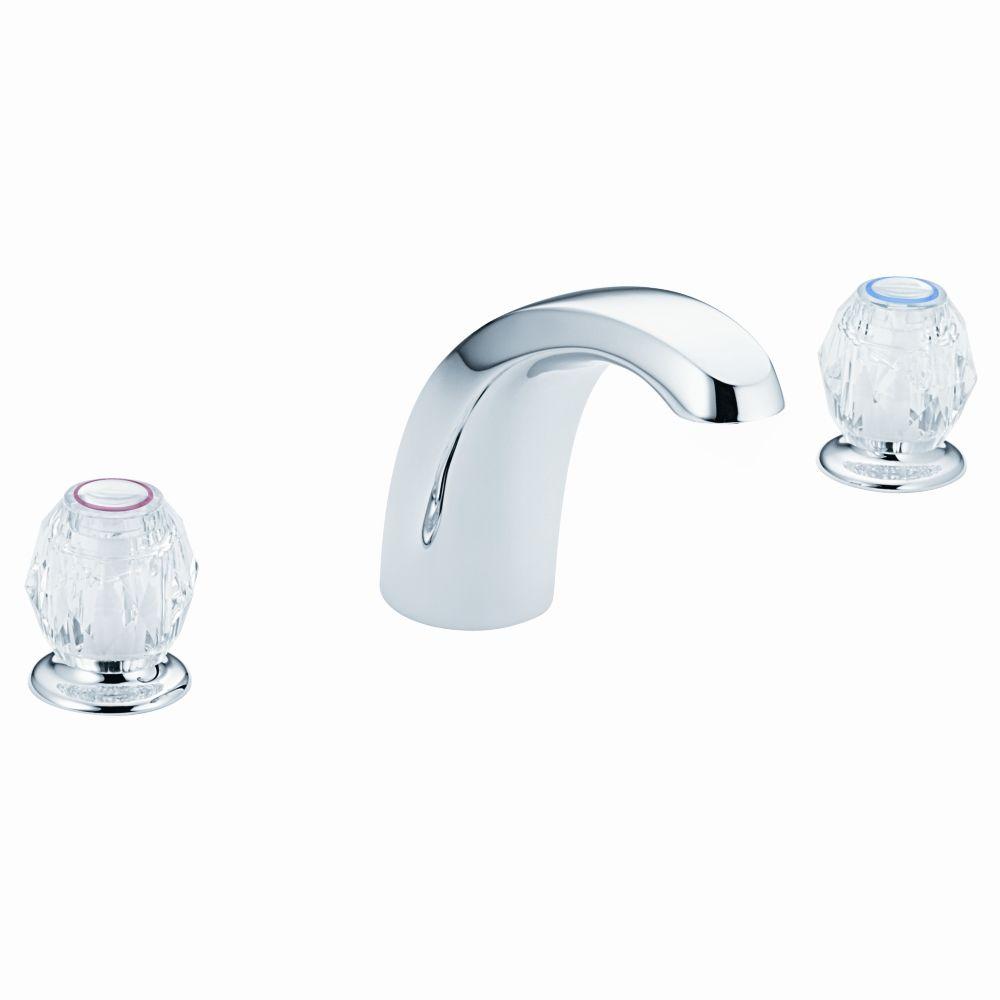 Moen 4902 Chateau 2-Handle Deck-Mount Roman Tub Faucet with Valve Chrome