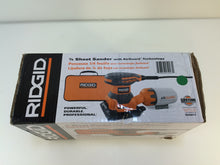 Load image into Gallery viewer, RIDGID R25011 2.4 Amp 1/4 Sheet Sander with AIRGUARD Technology
