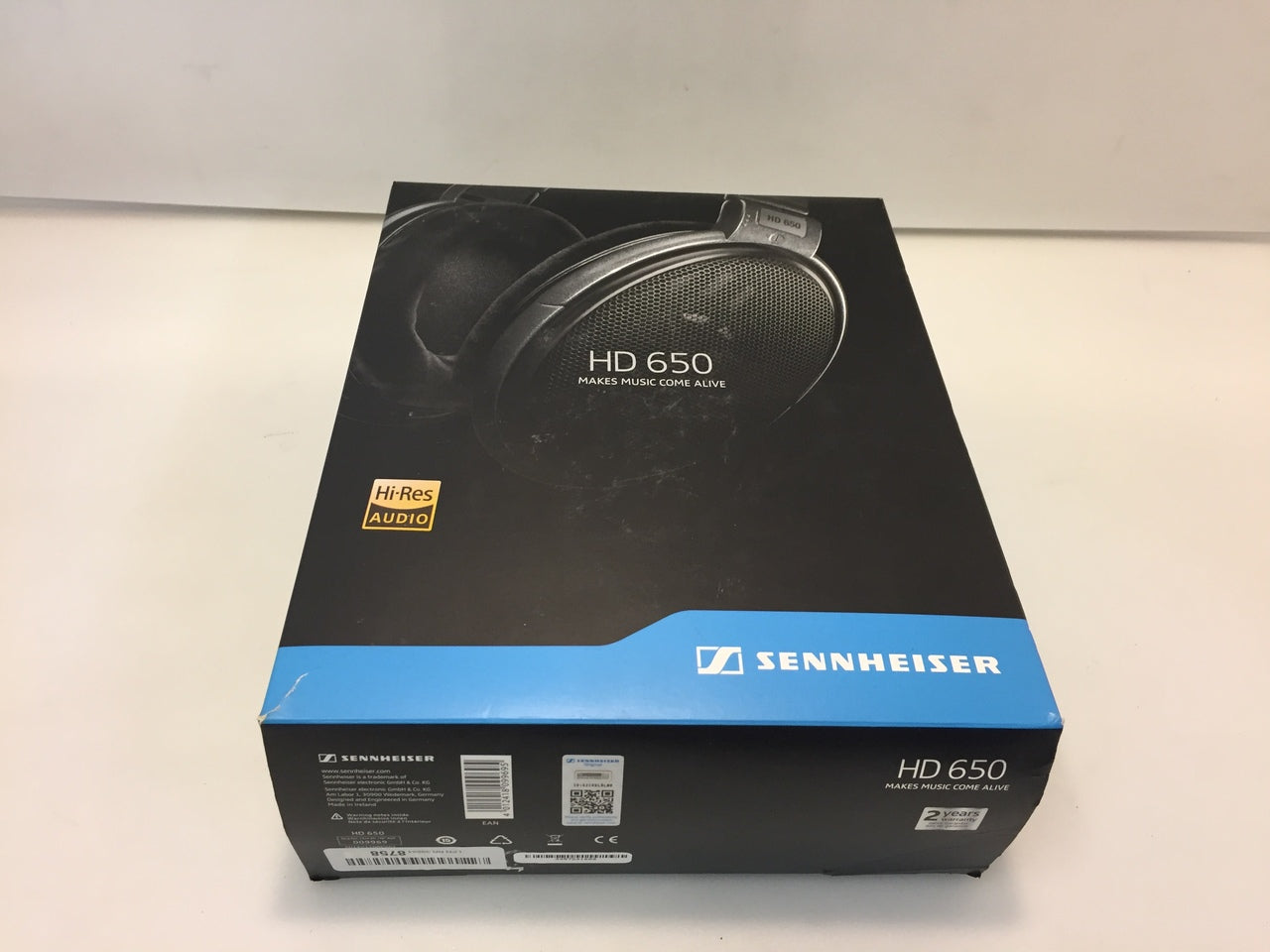 Sennheiser HD 650 Headband Headphones Titan NOB – NT Electronics LLC