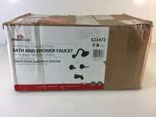 Load image into Gallery viewer, Design House 523472 Oakmont 2-Handle 1-Spray Tub and Shower Faucet ORB
