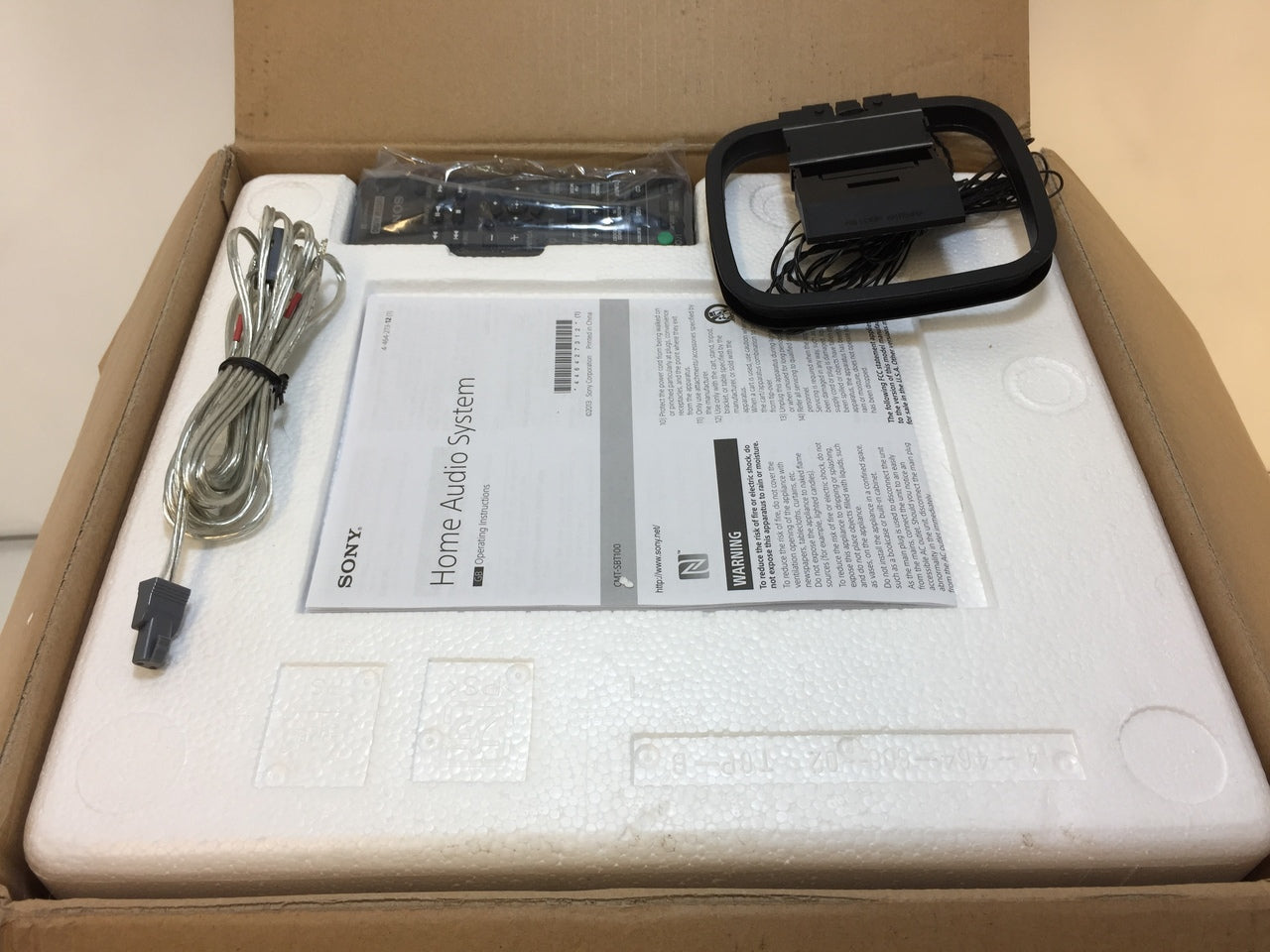 Sony CMTSBT100 50W Bluetooth Micro Music System Black, NOB NT