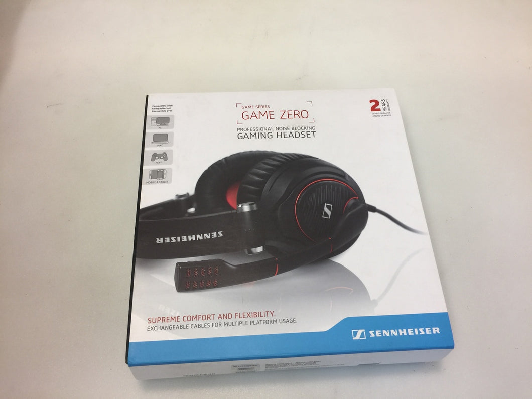 Sennheiser GAME ZERO Black Over the Ear Gaming Headsets for PC 506079, NOB