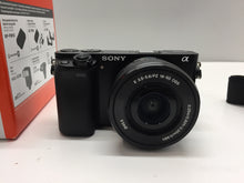 Load image into Gallery viewer, Sony Alpha A6000 24.3MP Digital Camera with 16-50mm Zoom Lens - Black
