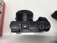 Load image into Gallery viewer, Sony Alpha A6000 24.3MP Digital Camera with 16-50mm Zoom Lens - Black
