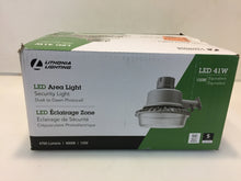 Load image into Gallery viewer, Lithonia Lighting Gray Outdoor Integrated LED 4000K Area Light Dusk to Dawn
