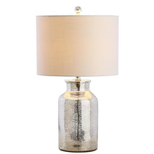Load image into Gallery viewer, JONATHAN Y JYL1084A Esmee 24.5 in. Mercury Silver Mercury Glass Table Lamp
