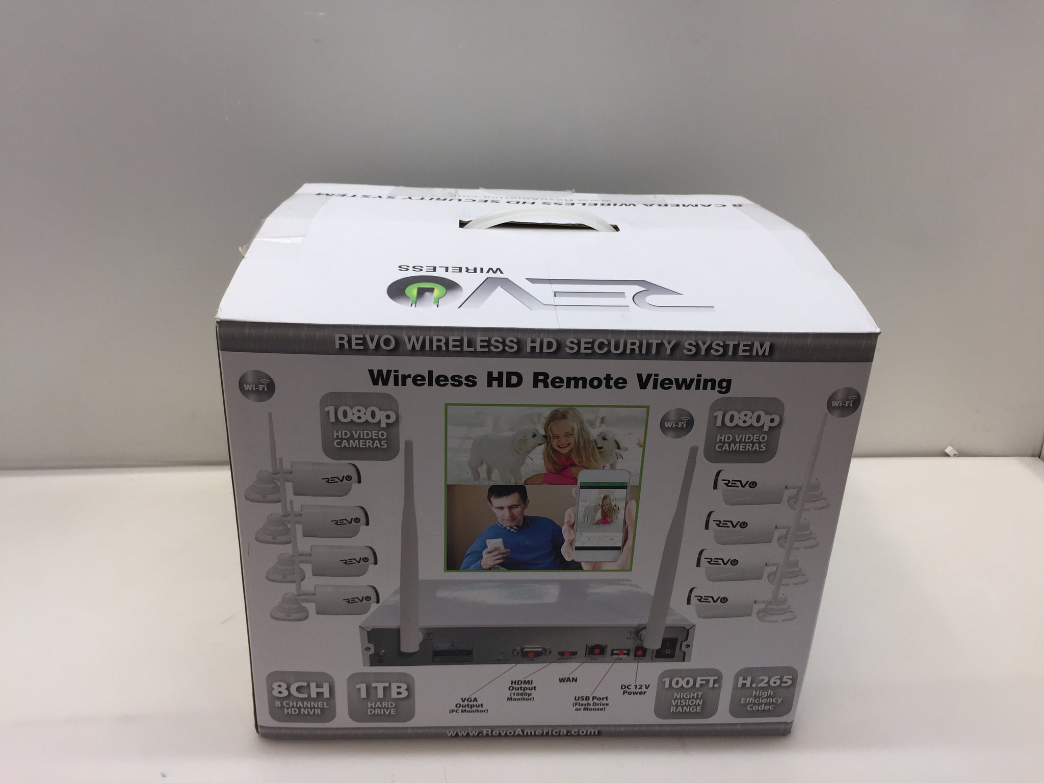 Channel Revo Security Camera Systems Revo Ultra HD Audio Capable