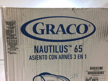 Load image into Gallery viewer, Graco Nautilus 65 3in1 Multi-Use Harness Booster Convertible Toddler Car Seat
