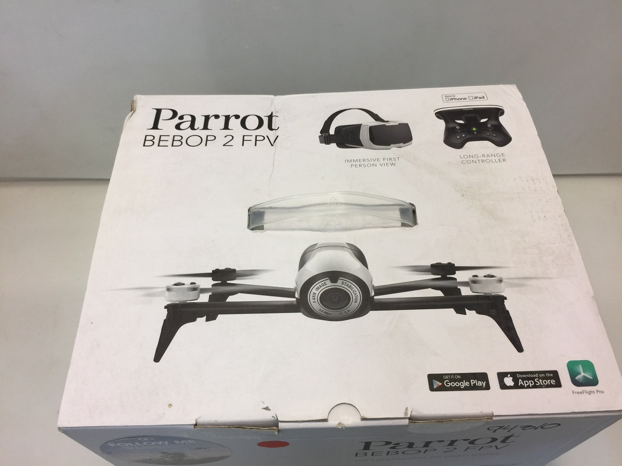 PA-PF726003AB-Drone Parrot Bebop 2 Blanc (PF726003AB)