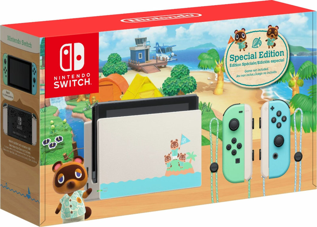 Nintendo Switch HAC-001(-01) Animal Crossing: New Horizon Special Edition