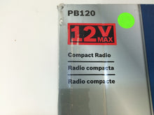 Load image into Gallery viewer, Bosch PB120 12 Volt Lithium-Ion Cordless Compact Jobsite Radio
