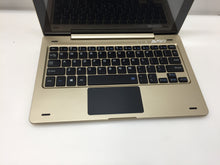 Load image into Gallery viewer, Laptop AVGO NOXQI 11.6&quot; Touch Intel Atom x5-z8350 1.44GHz 4GB 32GB Win10 Gold
