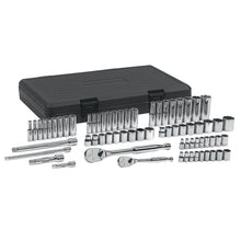 Load image into Gallery viewer, GearWrench 83000 1/4 in 3/8 in SAE/Metric Standard/Deep Socket Set (68-Piece)
