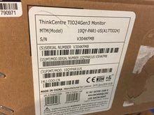 Load image into Gallery viewer, Lenovo ThinkCentre Tiny-in-One 24Gen3 23.8 inch 16:9 ThinkCentre IPS Monitor
