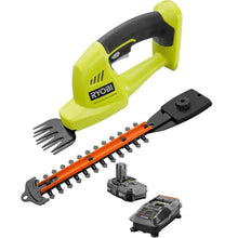 Load image into Gallery viewer, Ryobi P2910 ONE+ 18-Volt Lithium-Ion Cordless Grass Shear and Shrubber Trimmer
