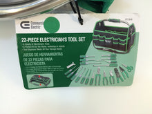 Load image into Gallery viewer, Commercial Electric ET07001 22-Piece Electrician&#39;s Tool Set
