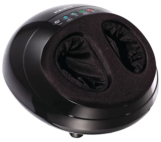 HoMedics Shiatsu Air Pro Foot Massager with Heat, Black FMS-350H-BK