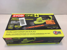 Load image into Gallery viewer, Ryobi P2910 ONE+ 18-Volt Lithium-Ion Cordless Grass Shear and Shrubber Trimmer
