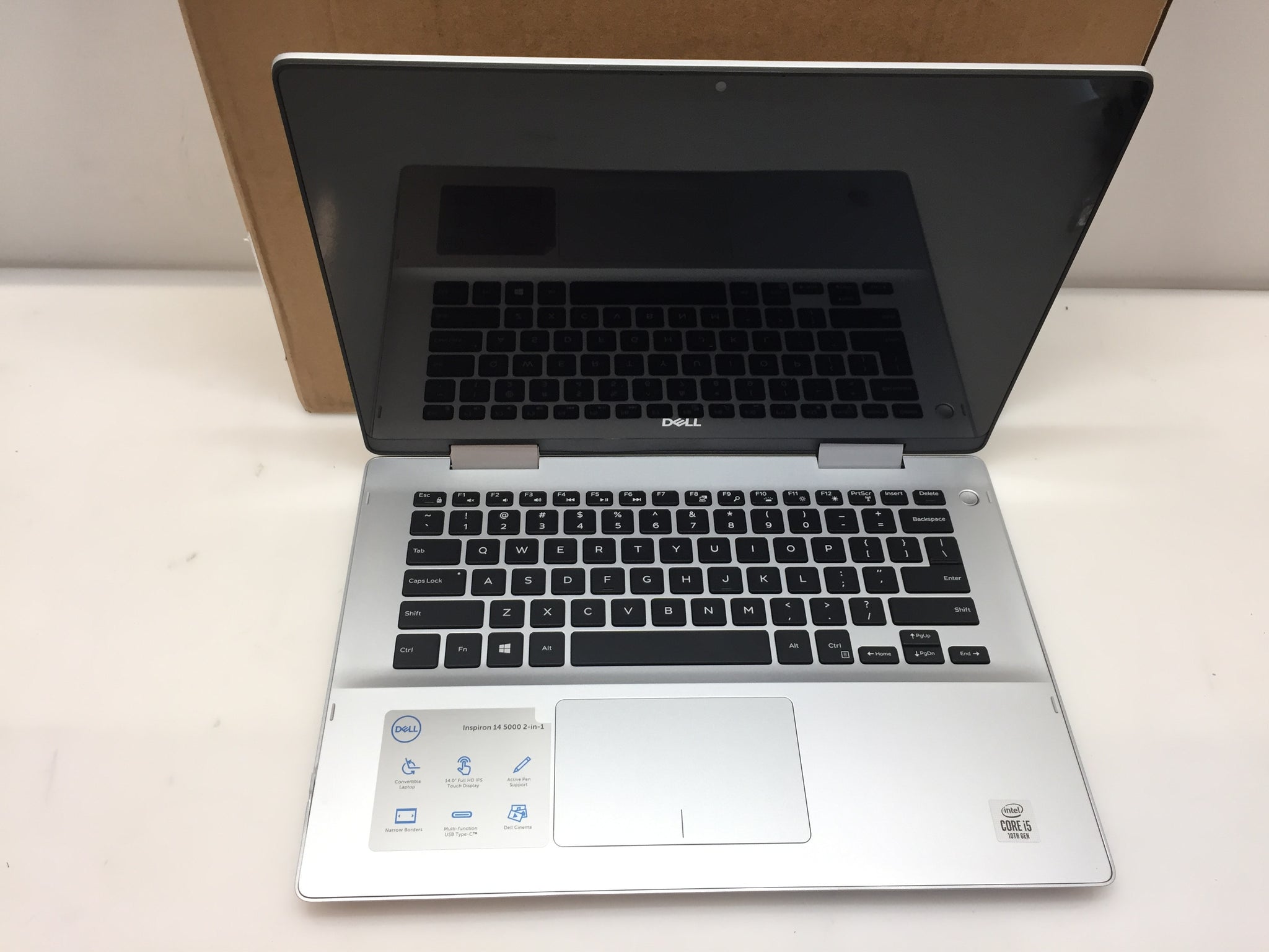 DELL INSPIRON 14-5491 2 IN 1 LAPTOP I5-10210U 1.60GHZ 12GB RAM 256