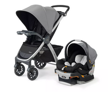 Load image into Gallery viewer, Chicco Bravo 3-in-1 Quick Fold Travel System - Camden
