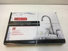 Load image into Gallery viewer, Delta B28910LF Foundations 2-Handle Bar Faucet in Chrome
