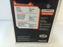 Load image into Gallery viewer, RIDGID WD3050 3 Gal. 3.5-Peak HP Portable Pro Wet Dry Vac
