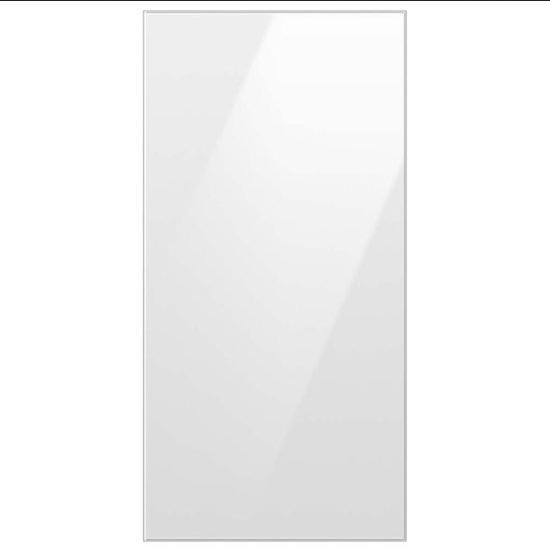 Bespoke French Door Refrigerator Panel - White Glass (RA-F18DU412/AA)