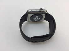 Load image into Gallery viewer, Apple Watch 42mm Stainless Steel Case BLACK Sport Band - (MJ3V2LL/A)
