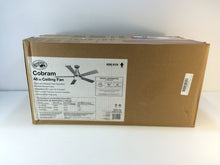 Load image into Gallery viewer, Hampton Bay Cobram CF548KR-CL160 48&quot; Brushed Nickel Ceiling Fan 609619

