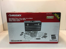 Load image into Gallery viewer, Husky 200 pieces Mechanics Tool Set with Steel Tool Chest H200MTSMB
